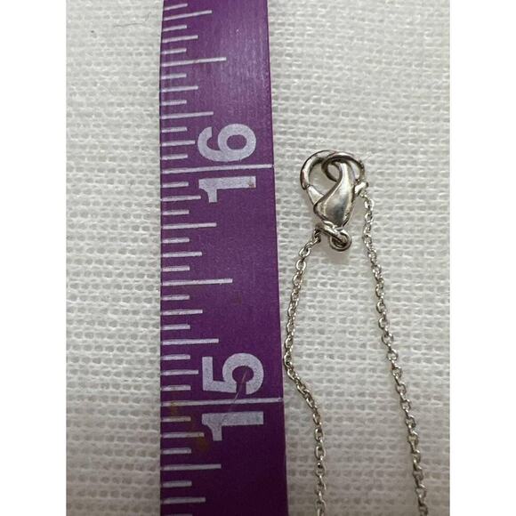 -NECKLACE & PENDANT August Birthstone Circle Pendant With A Silver Chain - Picture 7 of 7